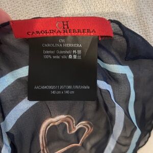 CH Carolina Herrera Long Sill Scarf